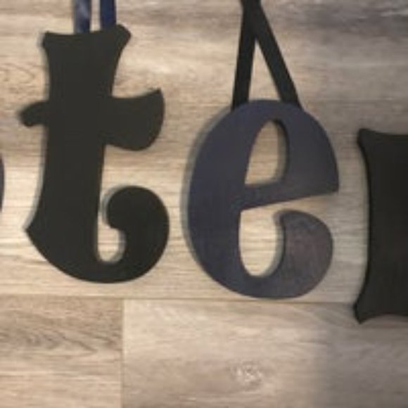Customized & Personalized Nursery Wall Hanging Wood Letters - Picture 3 of 6